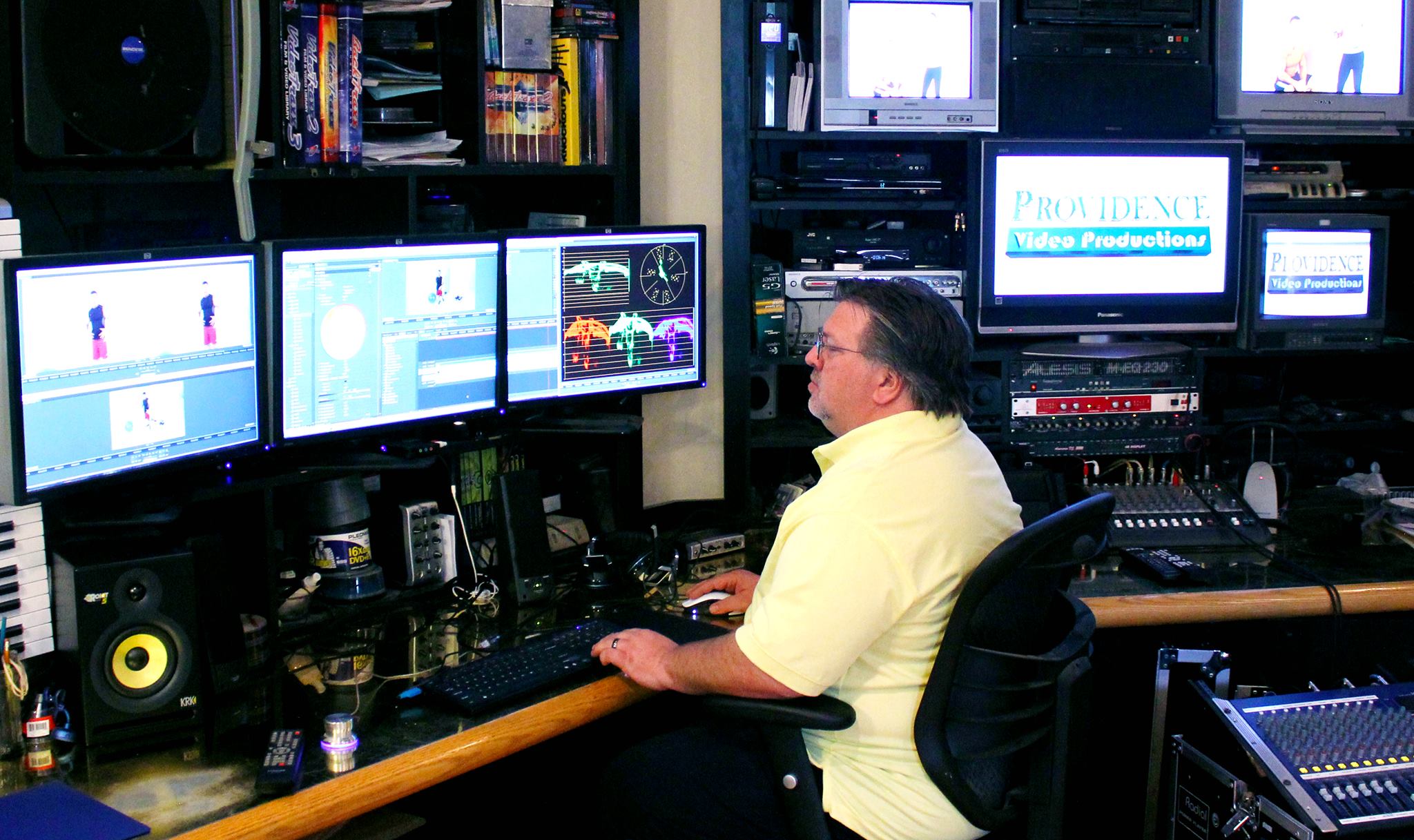 Providence Video editing suite